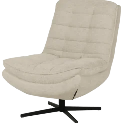 Fauteuil Yvone tissu beige
