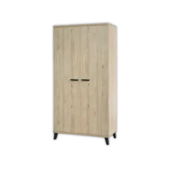 Garde robe 2 portes Evy chêne printemps