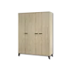 Garde robe 3 portes Evy2 chêne printemps