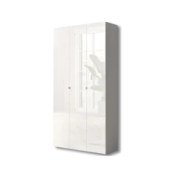 Grande armoire à chaussures Smile blanc