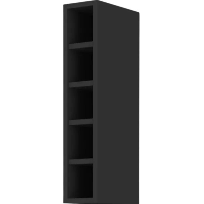 Haut étagère 15 cm Monza noyer