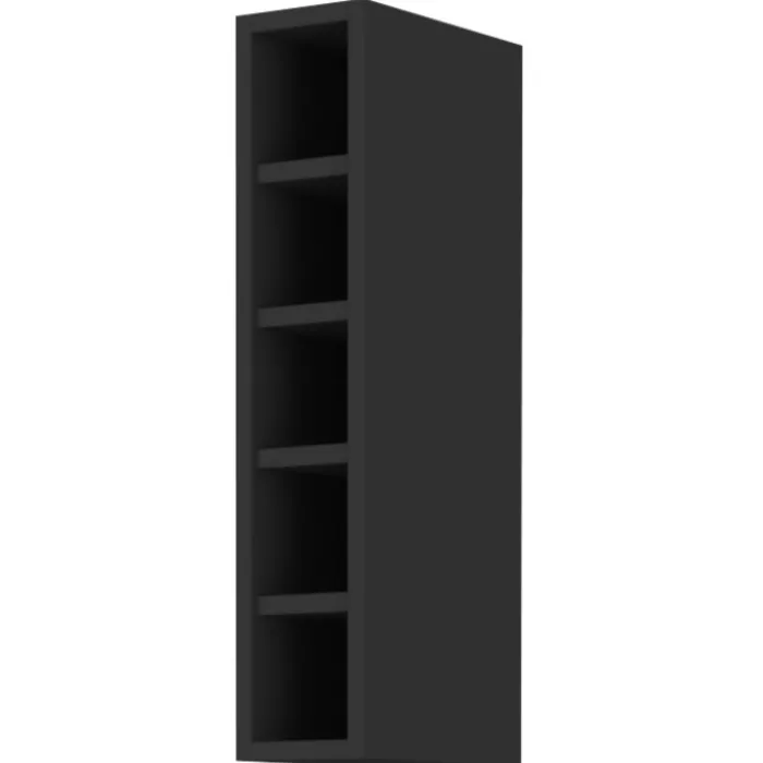 Haut étagère 15 cm Monza noyer