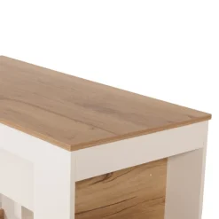 Juna - Table bar avec rangements