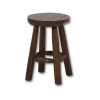 KANSAS -tabouret - Brown antique