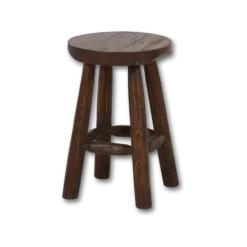 KANSAS -tabouret - Brown antique