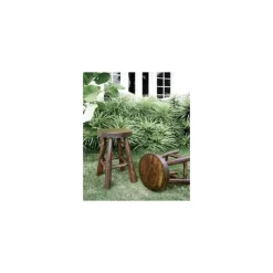 KANSAS -tabouret - Brown antique