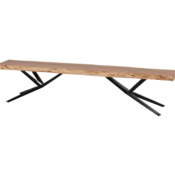 Kbar- 004 Banc 220 cm acacia Live Edge