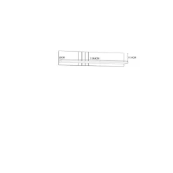 Killarney étagère murale 120 cm KQLB02L