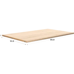 kit Casa 1 étagère L 90 cm - P 56 cm chêne hikory