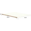 Kit 1 étagère Casa blanche L 45 cm - P 56 cm