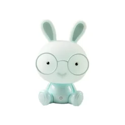 Lampe bunny bleu