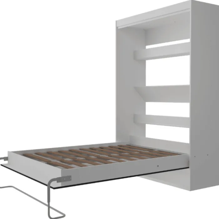 Lit abattant Blanc Home 140 x 190 cm Lift