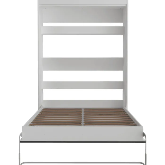 Lit abattant Blanc Home 140 x 190 cm Lift