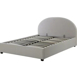 Lit arrondie 140 x 190 cm Ecru 66101