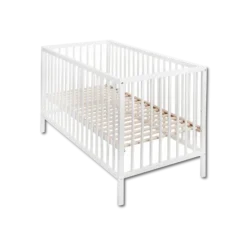 Lit bébé Hetre Proste blanc