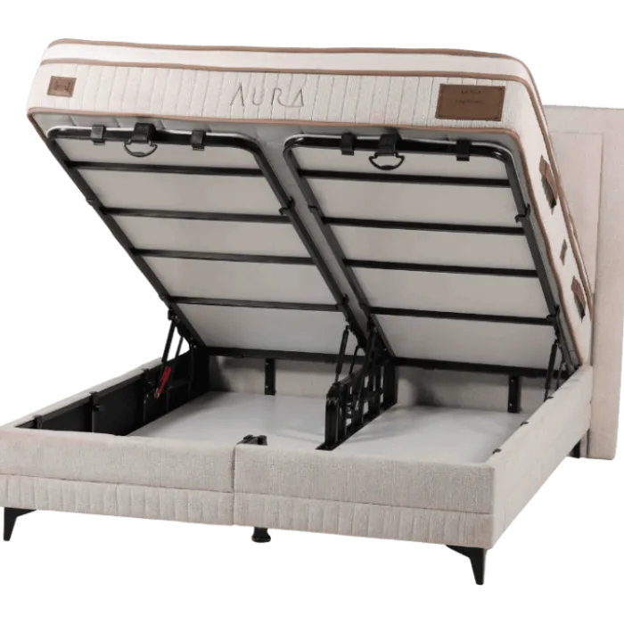 Lit box complet 160 x 200 cm Aura