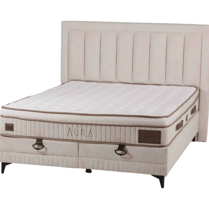 Lit box complet 160 x 200 cm Aura