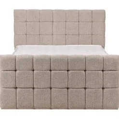 Lit Boxspring - 180 x 200 cm - Boston avec coffre