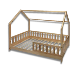 Lit cabane 90x190 Bosco bois pin