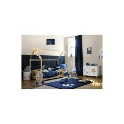 Lit cabane 90x190 Bosco bois pin