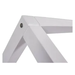 Lit cabane 90x200 Funky blanc (sans sommier)