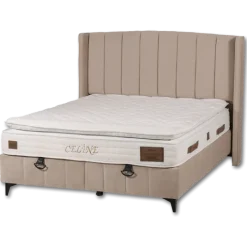 Lit 180 cm - Celine avec coffre de rangement