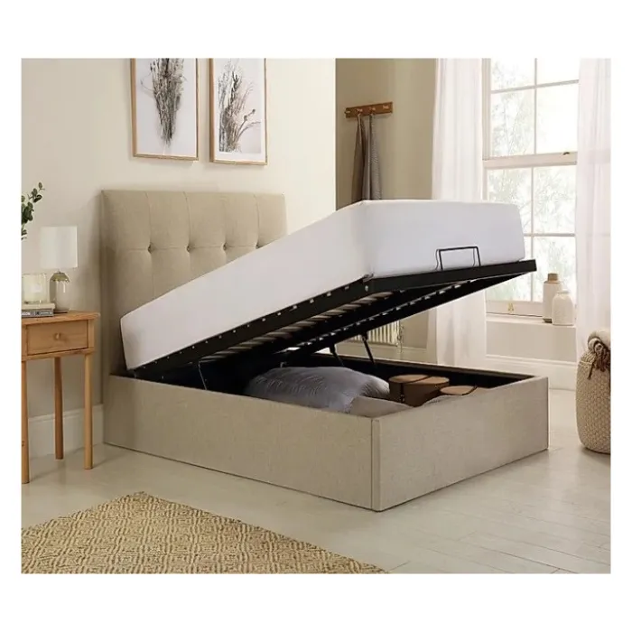 Lit coffre 90x200 Cairo beige