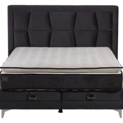 Lit coffre 160x200 Chakra gris