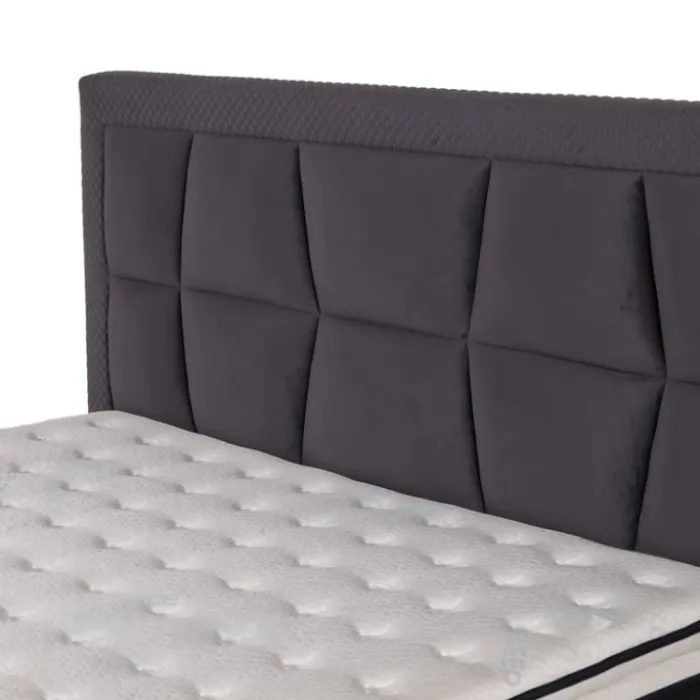 Lit coffre 160x200 Chakra gris
