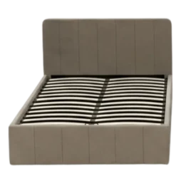 Lit coffre 120 x 200 cm Mira beige