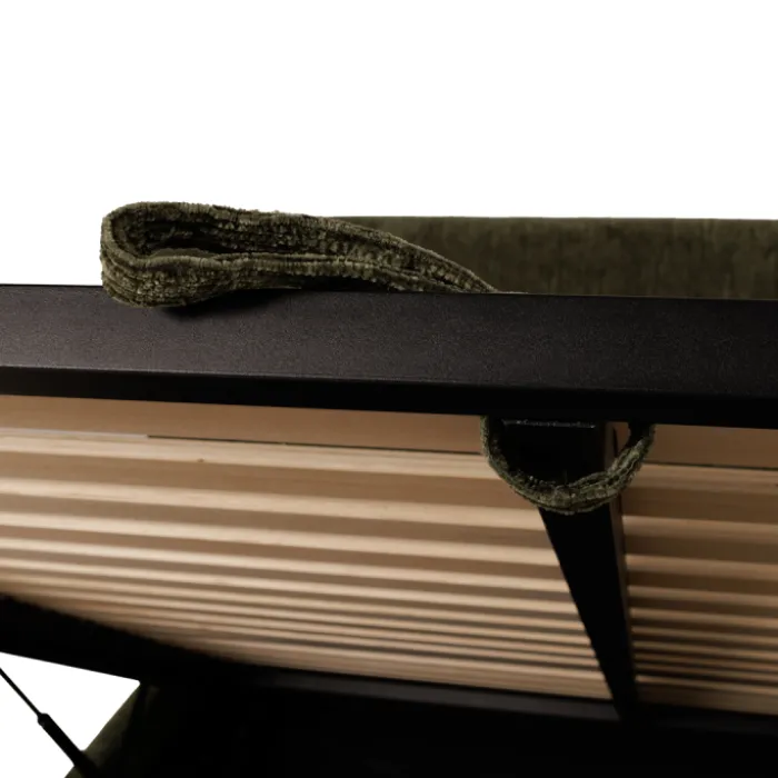Lit coffre 160 x 200 cm ( Vert ) HUGO