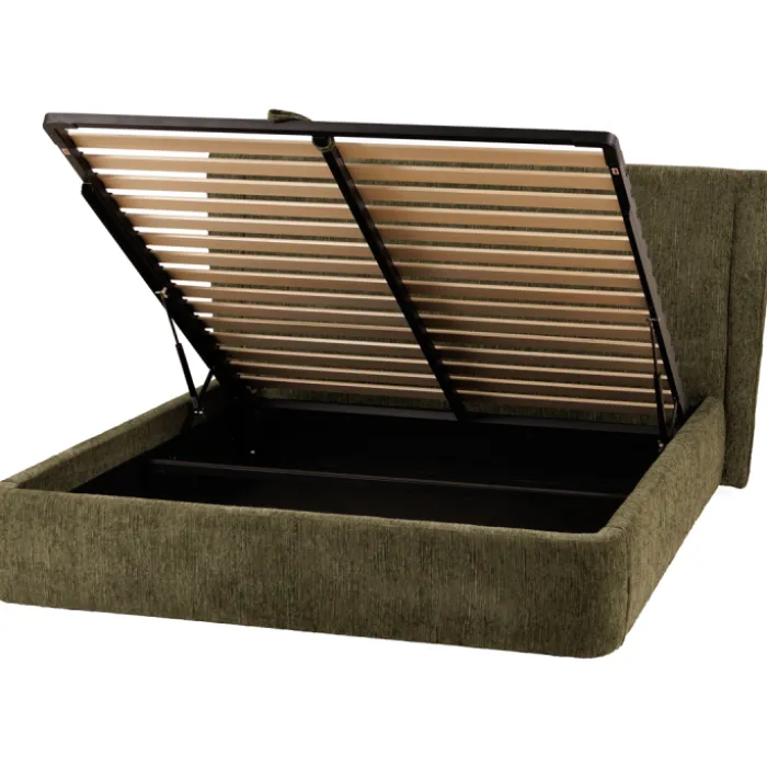 Lit coffre 160 x 200 cm ( Vert ) HUGO