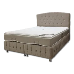 Lit coffre 160x200 Madrid beige