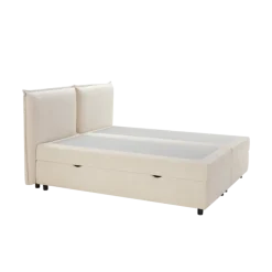 Lit coffre 160x200 Oliver blanc