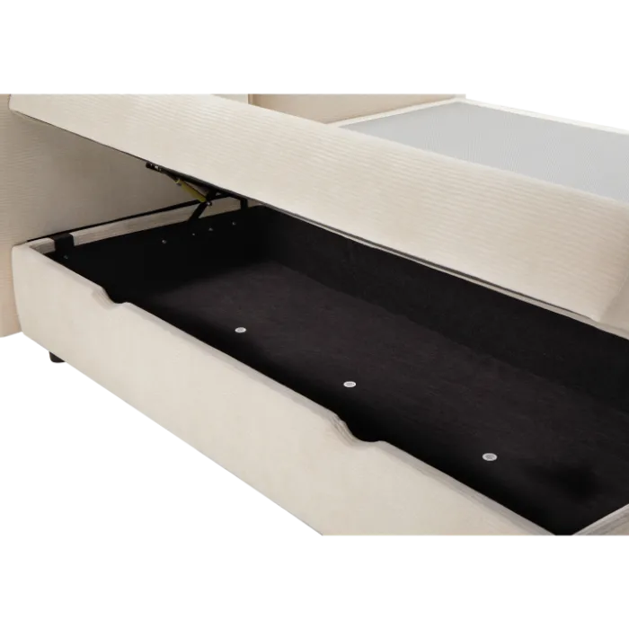 Lit coffre 160x200 Oliver blanc