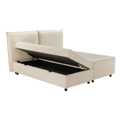 Lit coffre 160x200 Oliver blanc