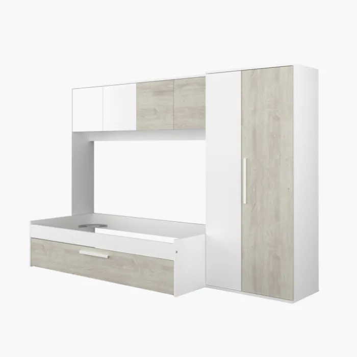 Lit combiné avec pont Artik n 6006