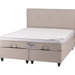 Lit complet 160 x 20 cm - Duru beige