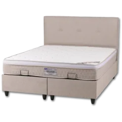 Lit complet 160 x 20 cm - Duru beige