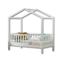 Lit Junior DALLAS 70 x 140 cm Blanc