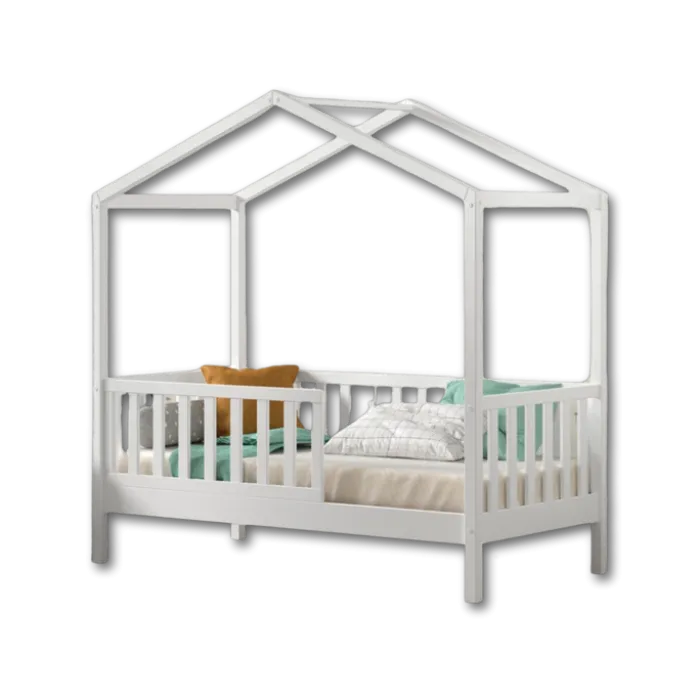 Lit Junior DALLAS 70 x 140 cm Blanc