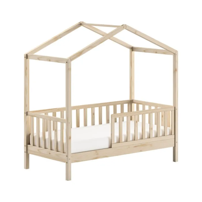 Lit junior Dallas 70 x 140 cm Naturel