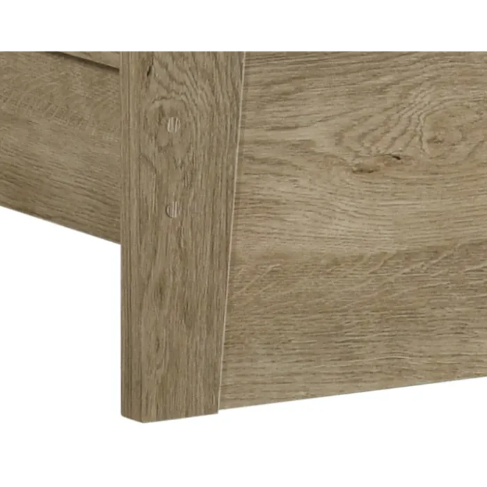 Lit 90x200 Cara caramel oak