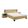Lit 160x200 Clara golden oak