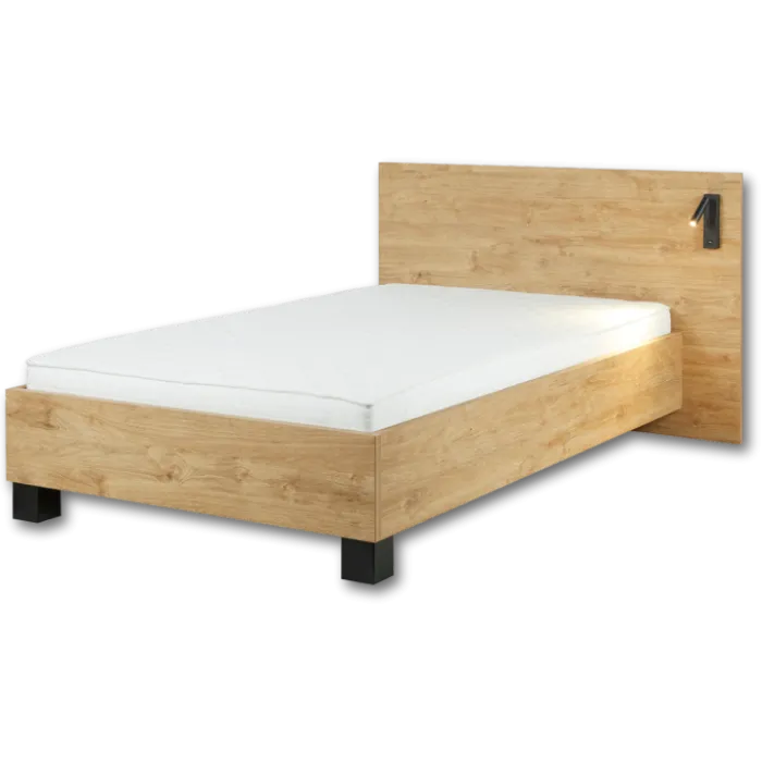 Lit 160x200 Clara golden oak