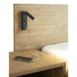Lit 180x200 Clara golden oak