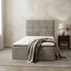 Lit 90 x 200 cm avec matelas intégré Pop-up ( compressé )