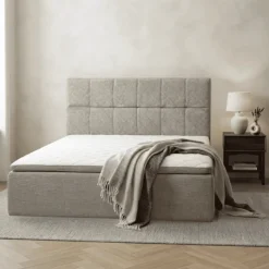 Lit 140 x 200 cm avec matelas Pop-up ( compressé )
