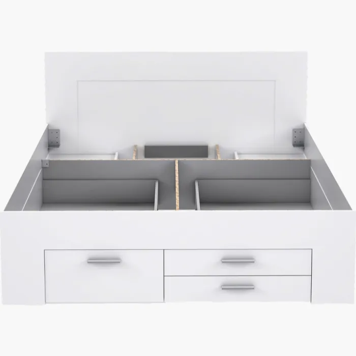 Lit 160 x 200 cm avec rangement Udine