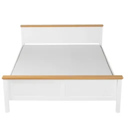 Lit 160 x 200 cm Maluno blanc